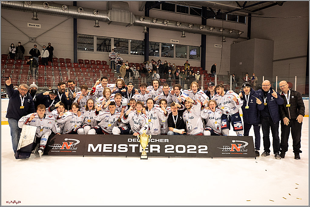 U20-DNL Meisterschaftsfinale;  Koelner Junghaie - Eisbaeren Juniors Berlin; Koeln, 27.03.2022